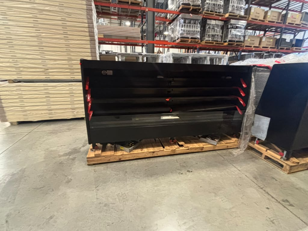 9FT Remote Open Air Display Cooler – Commercial Refrigerated Merchandiser - Image 2