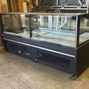 6FT Commercial Meat Display Case – Self-Contained Refrigerated Meat Showcase