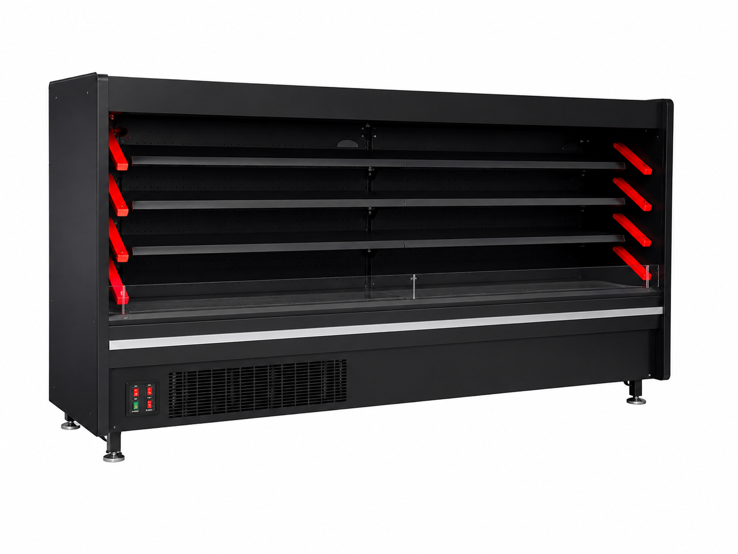 9FT Remote Open Air Display Cooler – Commercial Refrigerated Merchandiser